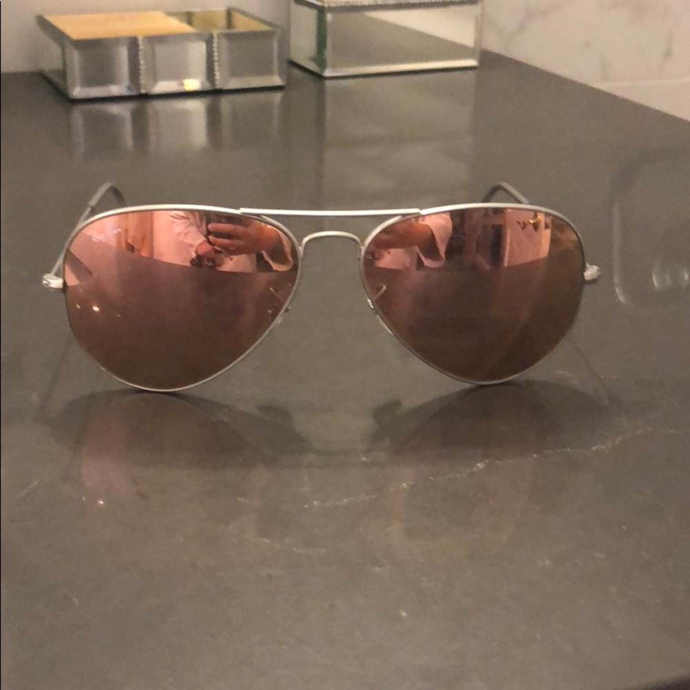 Pink Rayban Aviators